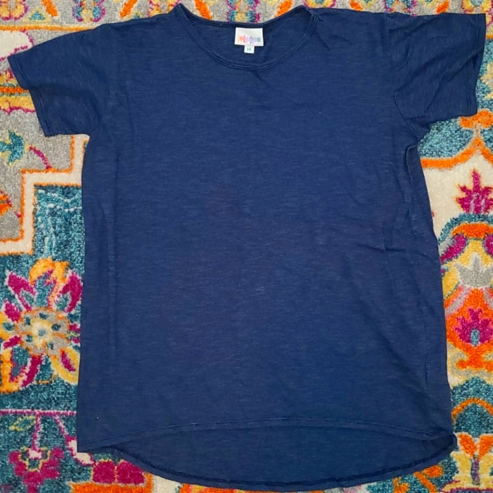 LulaRoe Navy Shirt